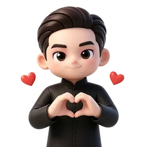 梅博士表情包 · 比爱心
