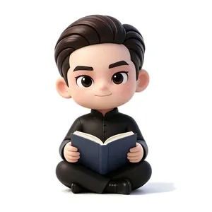 梅博士表情包 · 看书