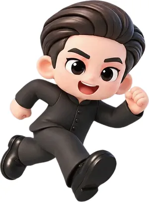 梅博士表情包 · 跑步姿态