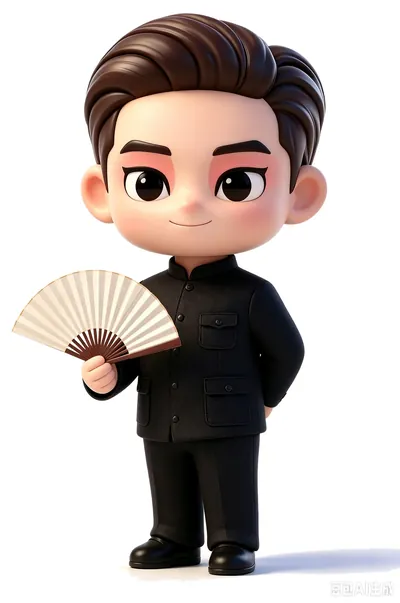 梅博士标准形象 · 摇扇子