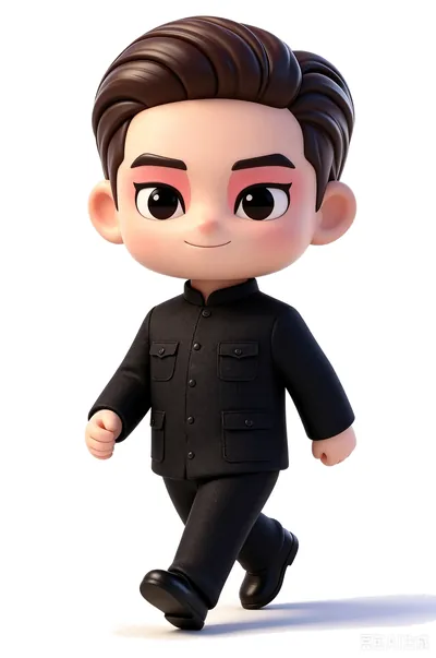 梅博士标准形象 · 走路